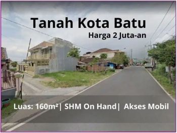Tanah Kost 2 Menit Asrama Mahasiswa UMM