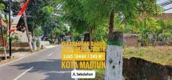 JUAL Tnh Pekarangan, Depan RS Griya Husada KOTA MADIUN, Kerenn