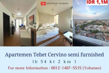 Apt Tebet Cervino 2br Lantai 10 Semi Furnished