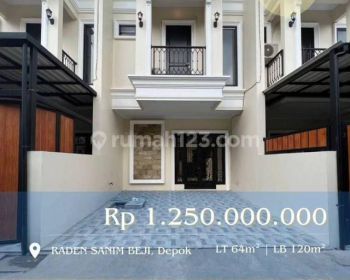 Rumah Baru Keren Brand New 2,5 Lantai Siap Huni Harga Miry