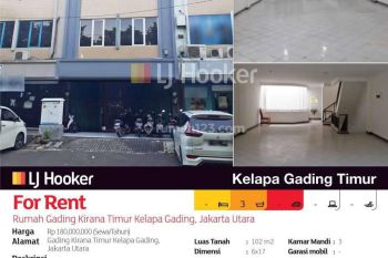 Rumah Gading Kirana Timur Kelapa Gading, Jakarta Utara