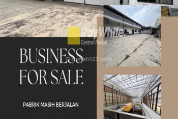 Pabrik + Rumah, Masih Beroperasi, Mainroad Jl. Holis,bandung