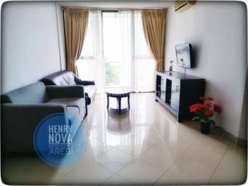 Taman Rasuna Unit Cantik 2+1br Ff Sdh Renov Lt. Tengah