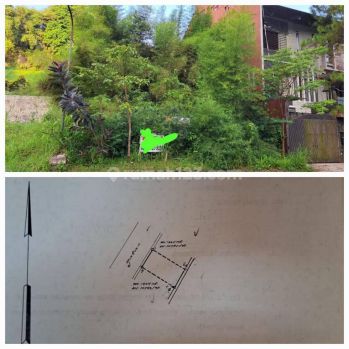 Tanah Kavling di Setra Duta, Bandung 280m² SHM