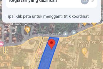 Dijual Lahan di Prime Area Kerobokan Kelod, Kuta. Berada di area bisnis premium