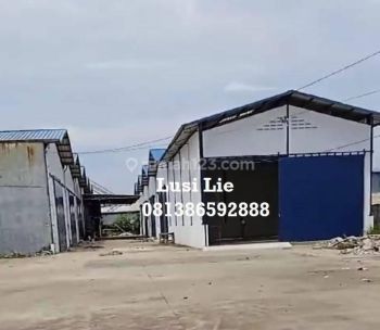 Gudang Baru Dadap Perancis, Luas 200 M2, Masuk Kontainer