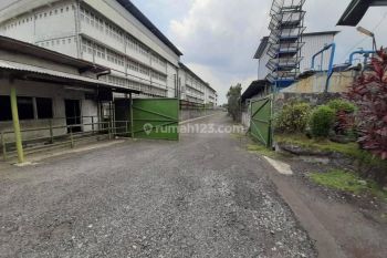 DIJUAL PABRIK DI MENGGER BENTUK TANAH NGANTONG BAGUS SEKALI