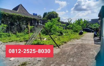 Tanah cantik murah cocok untuk kost, kafe sangat dekat kampus UII
