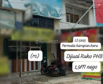 Ruko Pinggir Jalan Pasti Ramai di Permata Harapan Baru 72879 Rc