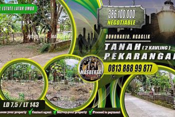 Tanah Siap Bangun 2 Kavling