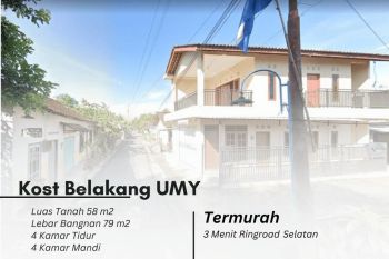 Kos Kosan Belakang Kampus Umy 2 Lantai