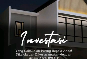 Jual Rumah Kost 4 Menit Gerbang UTAMA IPB 10KT + Furnished Autopilot Tersewa