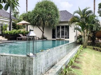 Disewakan Harian Villa Keluarga 4 Kamar di Canggu Bali - BVI37415 N