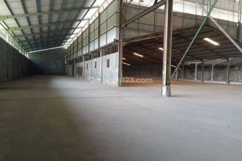 Gudang Lanbau Cibinong 7500m2 Strategis Bagus Unit Terbatas