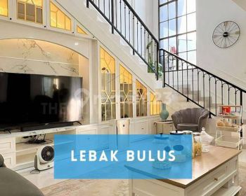 Rumah Desain Cantik Lebak Bulus Area 4 Kamar Siap Huni