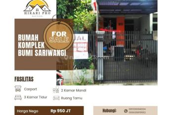 Rumah di Bumi Sariwangi 1, Dkt Upi, Polban, Setraduta