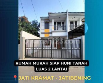 Rumah Murah 2 Lantai di Jatikramat Dekat Stasiun Lrt Cikunir