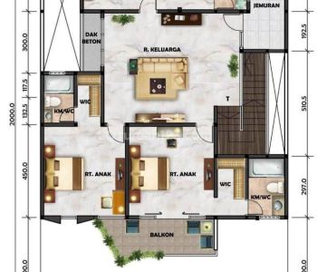 Jual Rumah Minimalis Modern Baru Gres 2 Lantai Citraland Surabaya