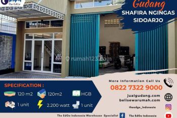 Jual Gudang Shafira Akses 5 Km Dari Pintu Tol Waru Sidoarjo The Edge