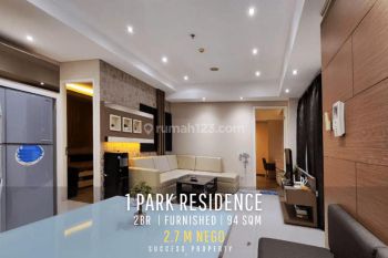 Apartment 1Park Residence Middle Floor 2BR Tower B  Harga NEGO