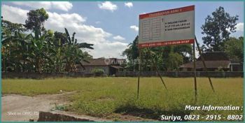 Dijual Tanah Jogja Nego Dekat Stasiun Ka Brambanan Akses Mudah