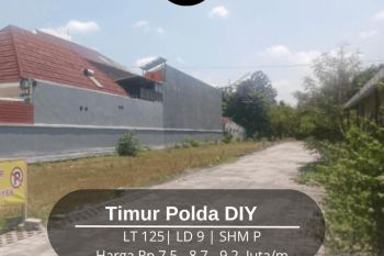 Kavling Strategis Timur Polda Diy Ringroad Utara Dekat Ke Pakuwon