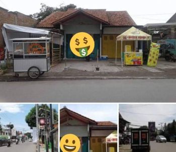 Di Jual Tanah ada bangunan nya