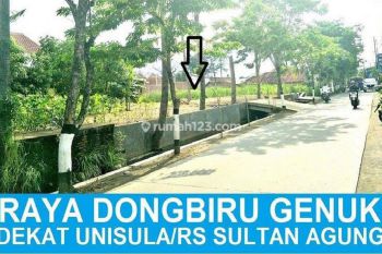 Tanah SHM Dkt Unisula Sudah di Urug Dan Lebih Tinggi Dari Jalan