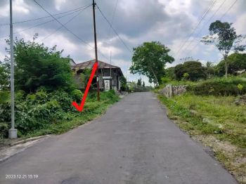 Tanah 383m ld 16 wisata Kaliurang cocok jadi villa