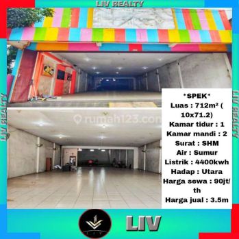 Dijual atau disewa ruko sangat strategis.