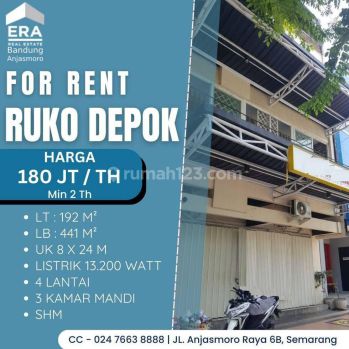 Rent Ruko: Ruko di Jl. Depok
