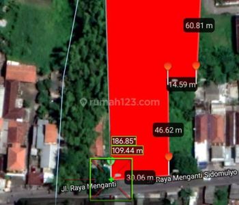 Tanah lakarsantri surabaya nol jalan cocok perumahan