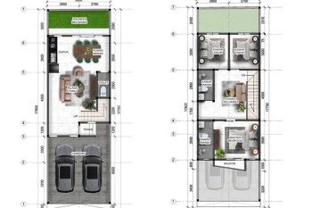 House For Sale !! Rumah dengan konsep modern minimalis yang terletak di Tukad di