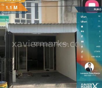 Ruko tambak Medokan Ayu Bangunan 2 Lantai SHM Lebar 4x11.5meter