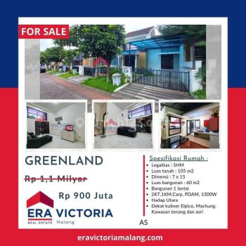 Rumah cuma 900juta Deket Kampus Machung & Kuliner Elpico Dijual