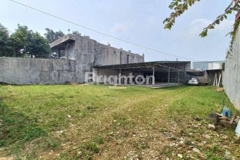 Tanah + gudang LEBAR 17 METER di Tajur Bogor
