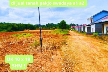tanah murah loksi pakjo swadaya di jual cepat