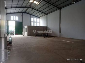 Gudang Bizhub Serpong 12x42m2 Strategis Siap Pakai Unit Terbatas