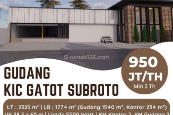 Disewakan Gudang di KIC Gatot Subroto, Ngaliyan, Semarang Barat