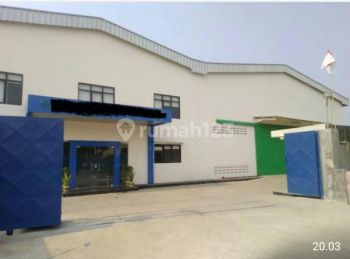 Pabrik dijual di cikarang pusat jl inspeksi kalimalang bekasi