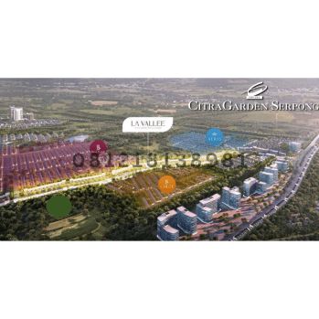 Dijual Ruko La Valle Di Cisauk Citra Garden Serpong Dekat Stasiun