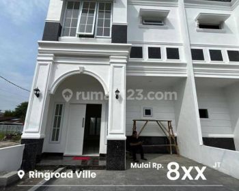 Rumah Villa Baru Komplek Ringroad Ville Daerah Ring Road Sunggal
