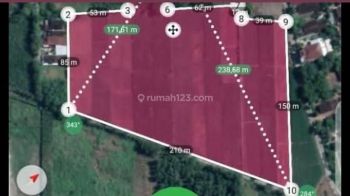 Dijual Tanah Industri Luas 10 Ha Lokasi Klaten