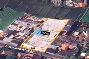 Land For Lease Main Road Babakan, Canggu, Udb 021