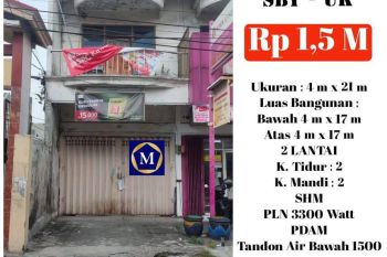 Ruko Tingkat Kosong Kapas Madya Surabaya Timur dkt Kenjeran Sidotopo Kapasari