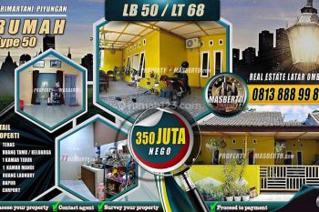 Sale Rumah: Rumah Murah Type 50