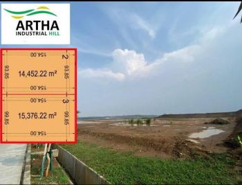 DIJUAL KAVLING IMDUSTRI ARTHA INDUSTRIAL HILL KARAWANG BARAT