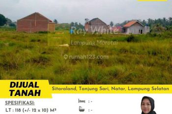 Tanah Komplek Sitaraland Natar  cepat