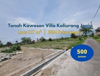 Tanah Pekarangan Murah View Sawah di Jl Damai Sleman Jogja