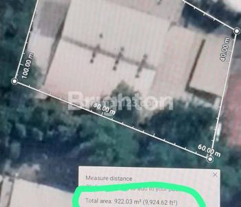 TANAH DAN BANGUNAN PABRIK KAYU DI KLAPANUNGGAL BOGOR